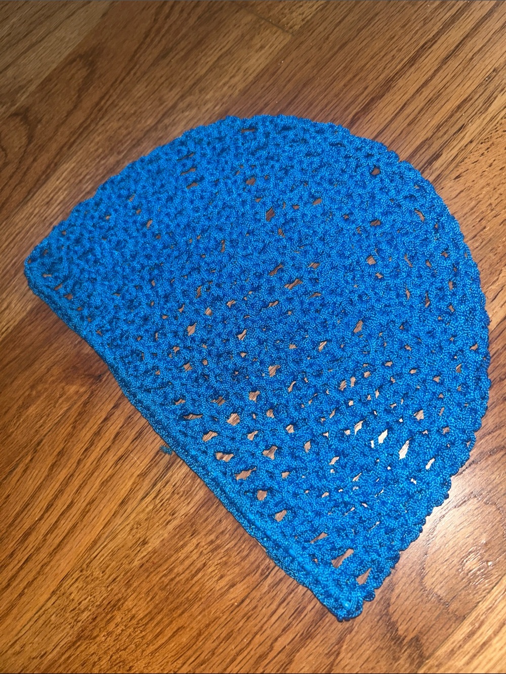 Royal Blue Handmade Blue Crochet Beanie NEW